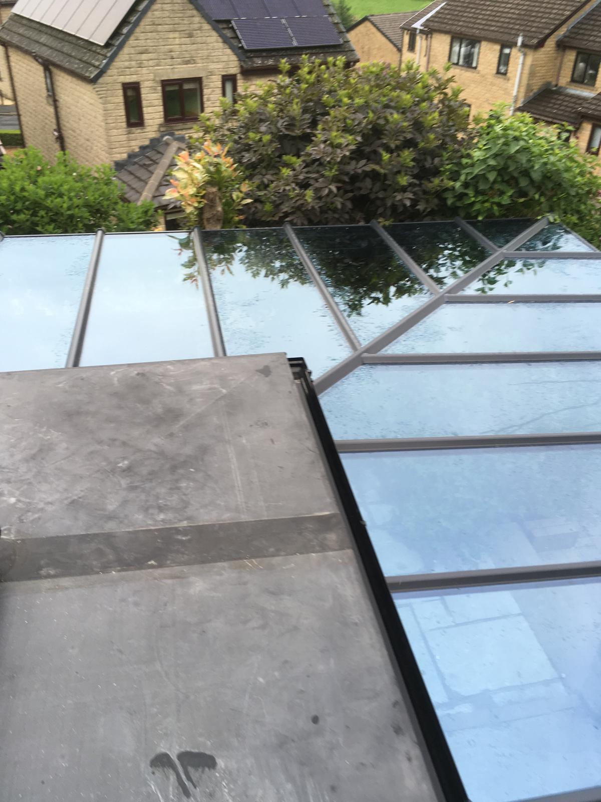 Glass Entrance Canopy